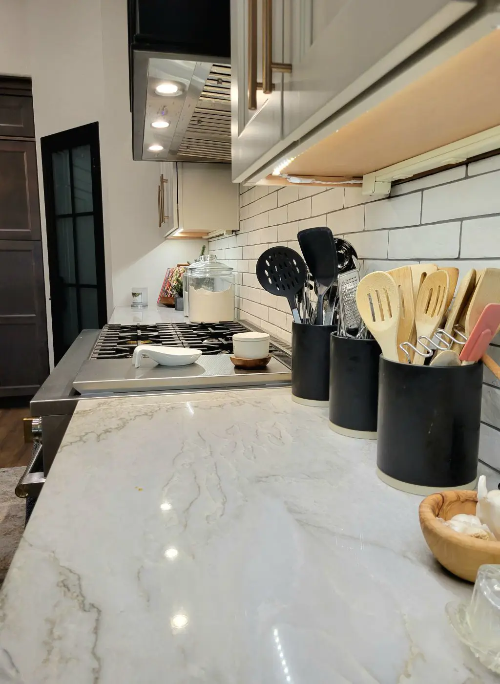 Kitchen Remodel, Accent Wall, and Stair Railing photo 2