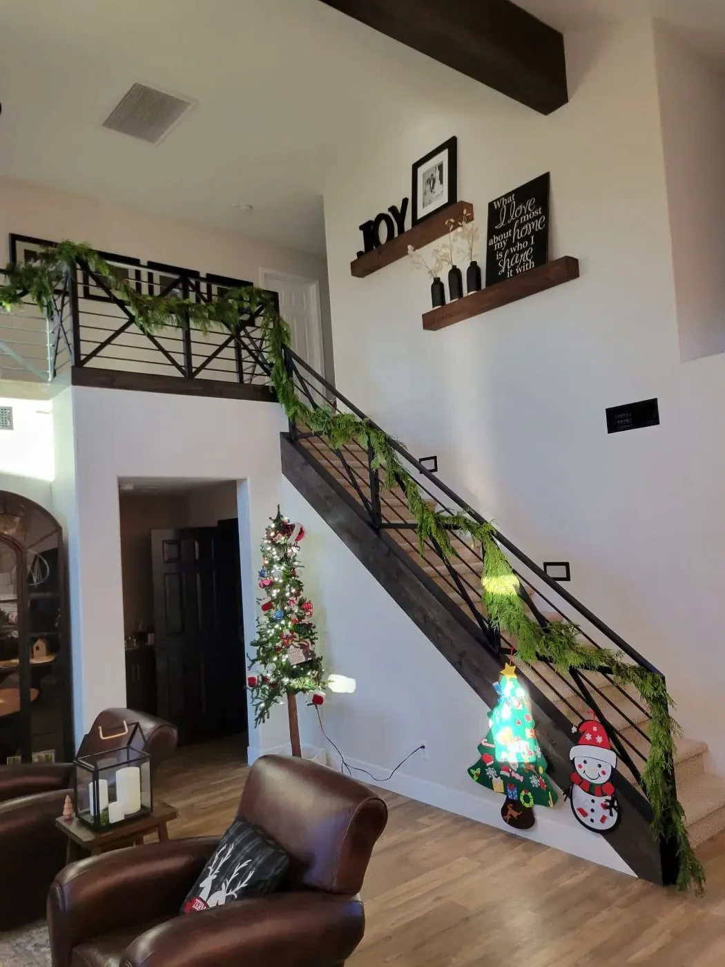 Kitchen Remodel, Accent Wall, and Stair Railing photo 5